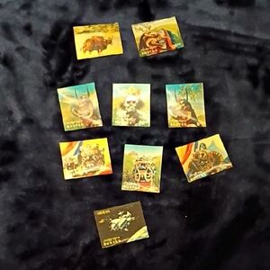 Colorful Vintage Art Stickers